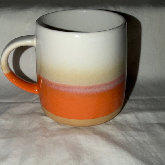 Be a Good Human Orange and White Mug - Picture 4 of 4